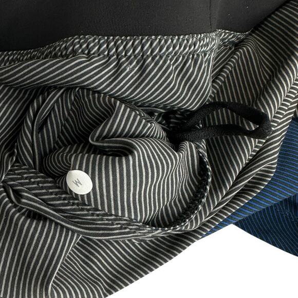 Lululemon Short Mens Medium Gray Train To Beach Stretch Lined Swim Trunks Size M - Picture 3 of 12